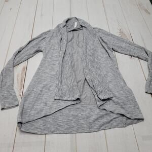 Athleta Pranayama restore wrap gray modal cardigan sweater